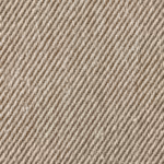 Close-up of chino cotton twill fabric showing the diagonal weave and matte texture