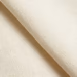 Close-up of the ivory woven blouse cloth showing the fine warp and weft texture and natural slubs